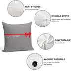 Love Actually - I Feel It in My Fingers, I Feel It in My Toes. Soft Shrink-Resistant Throw Pillow