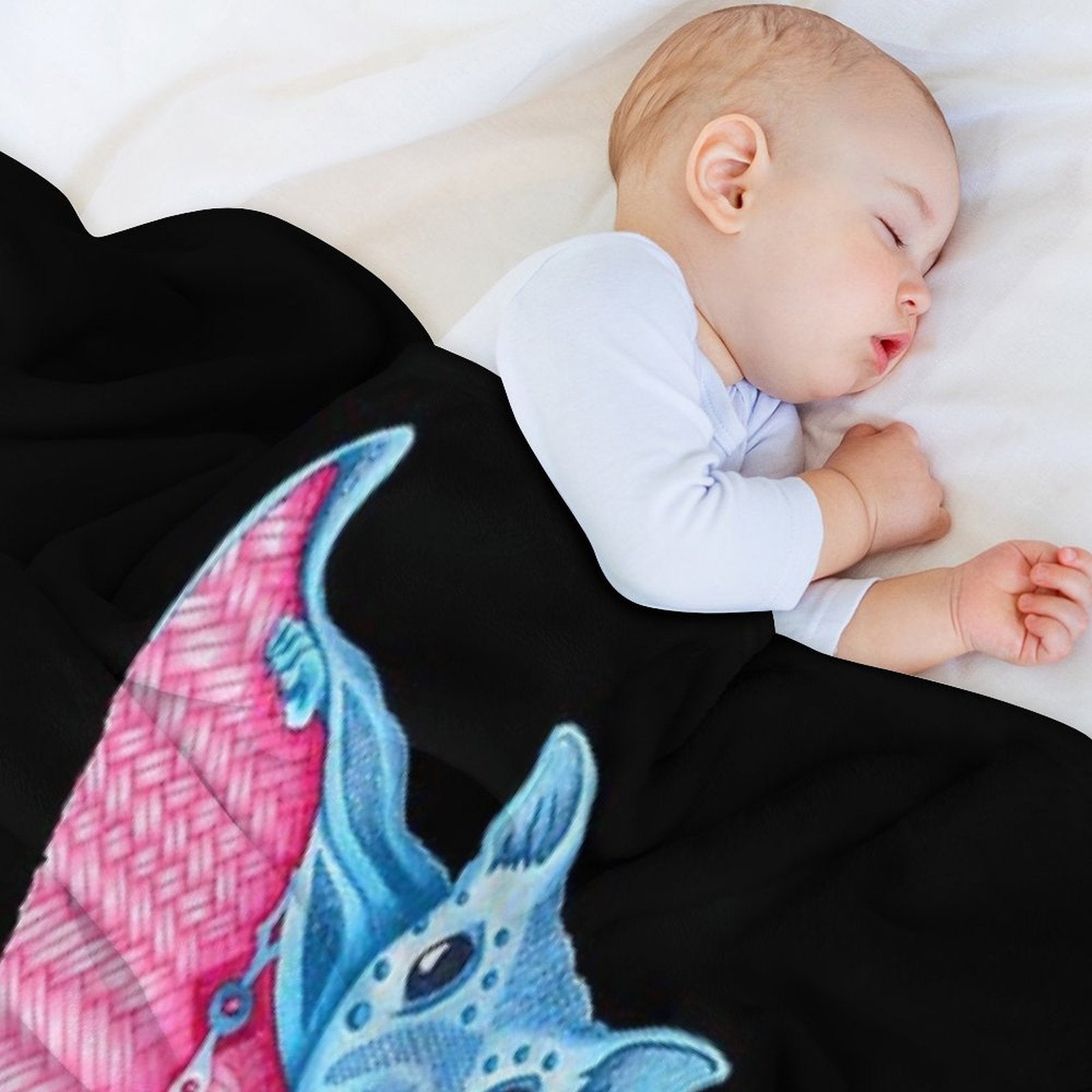 Flying Squirrel Totem Gift-ready Throw Blanket