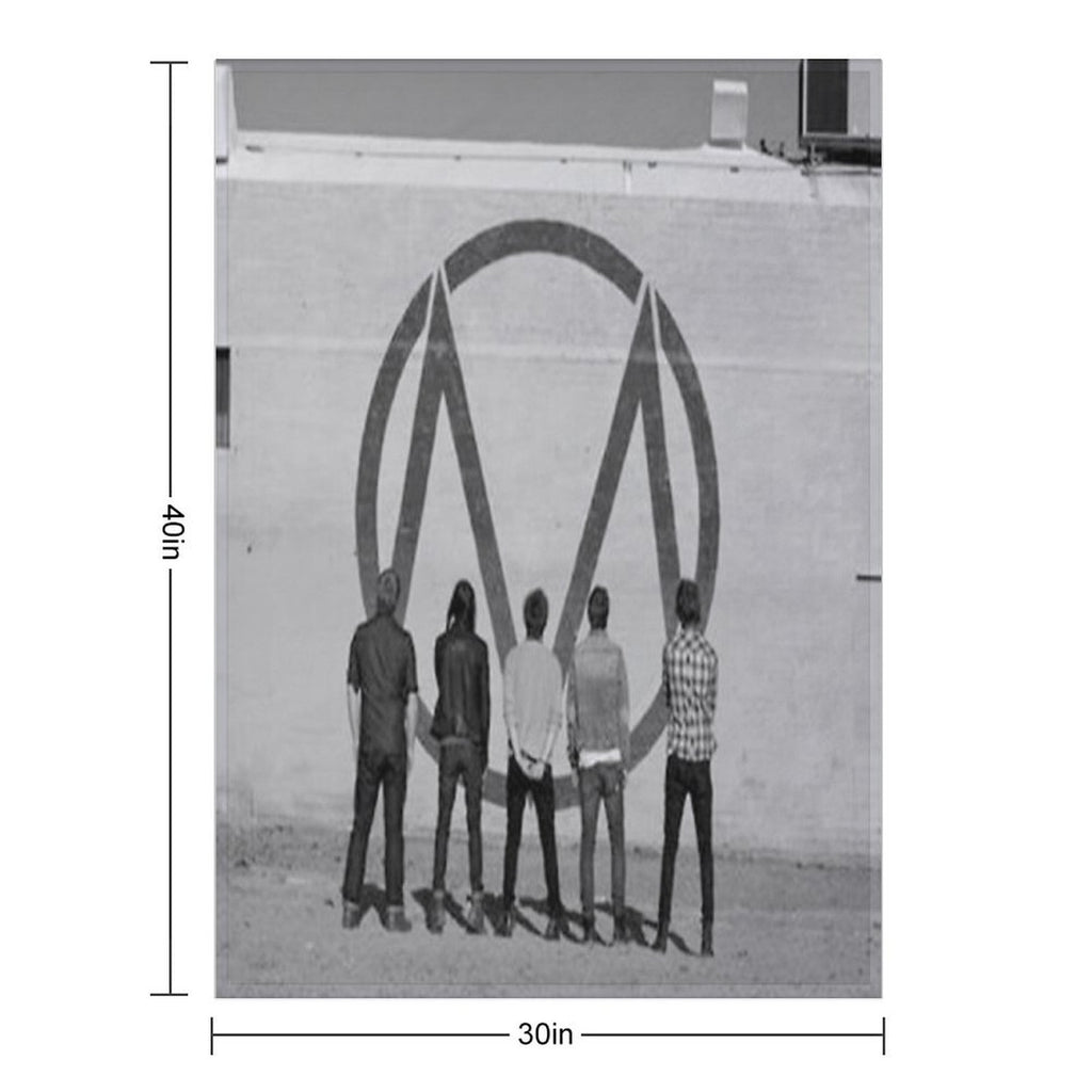 The Maine Looking Up Travel-friendly Throw Blanket