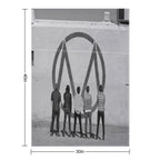 The Maine Looking Up Travel-friendly Throw Blanket