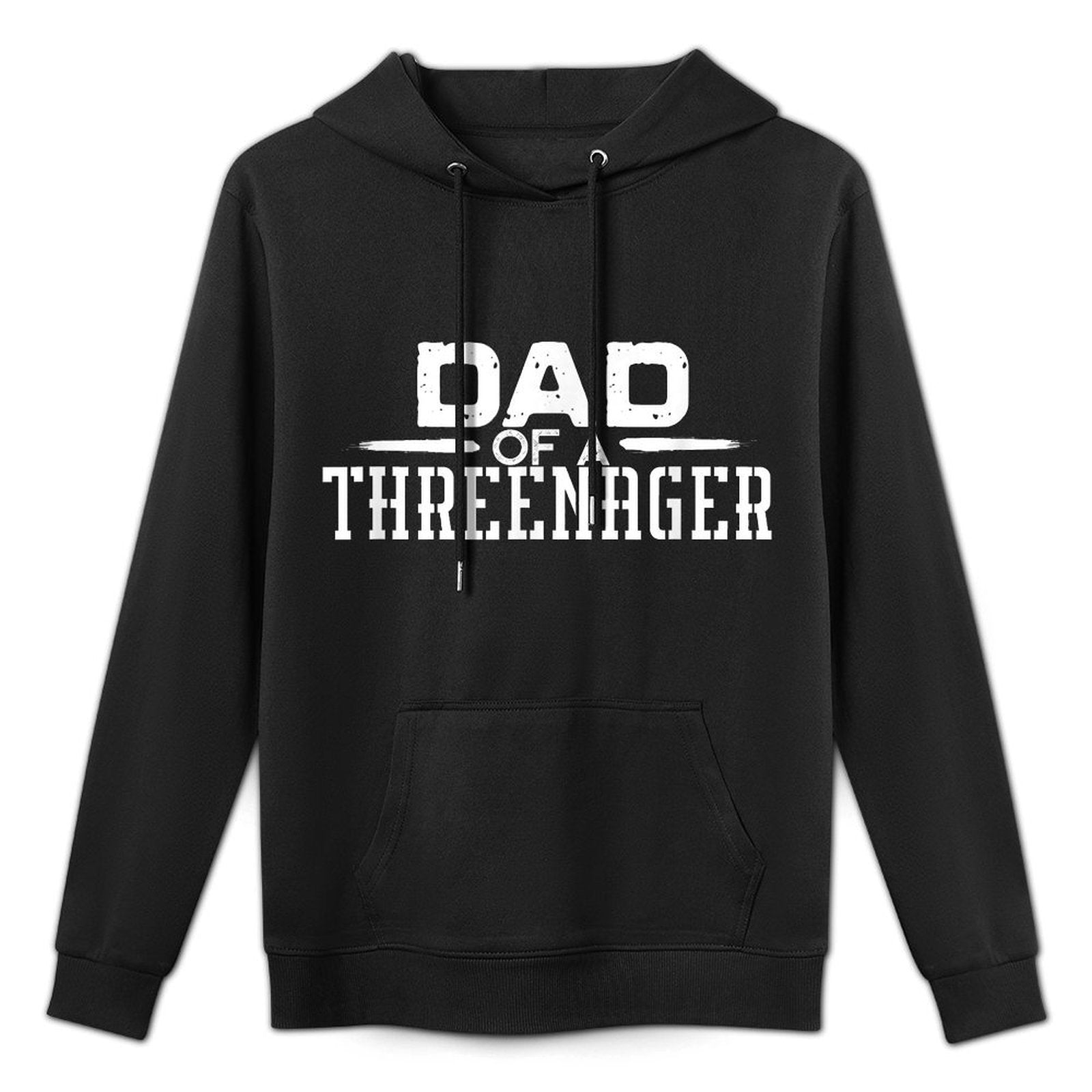 Funny Parenting Dad Of A Threenager Customizable Surface Hoodie