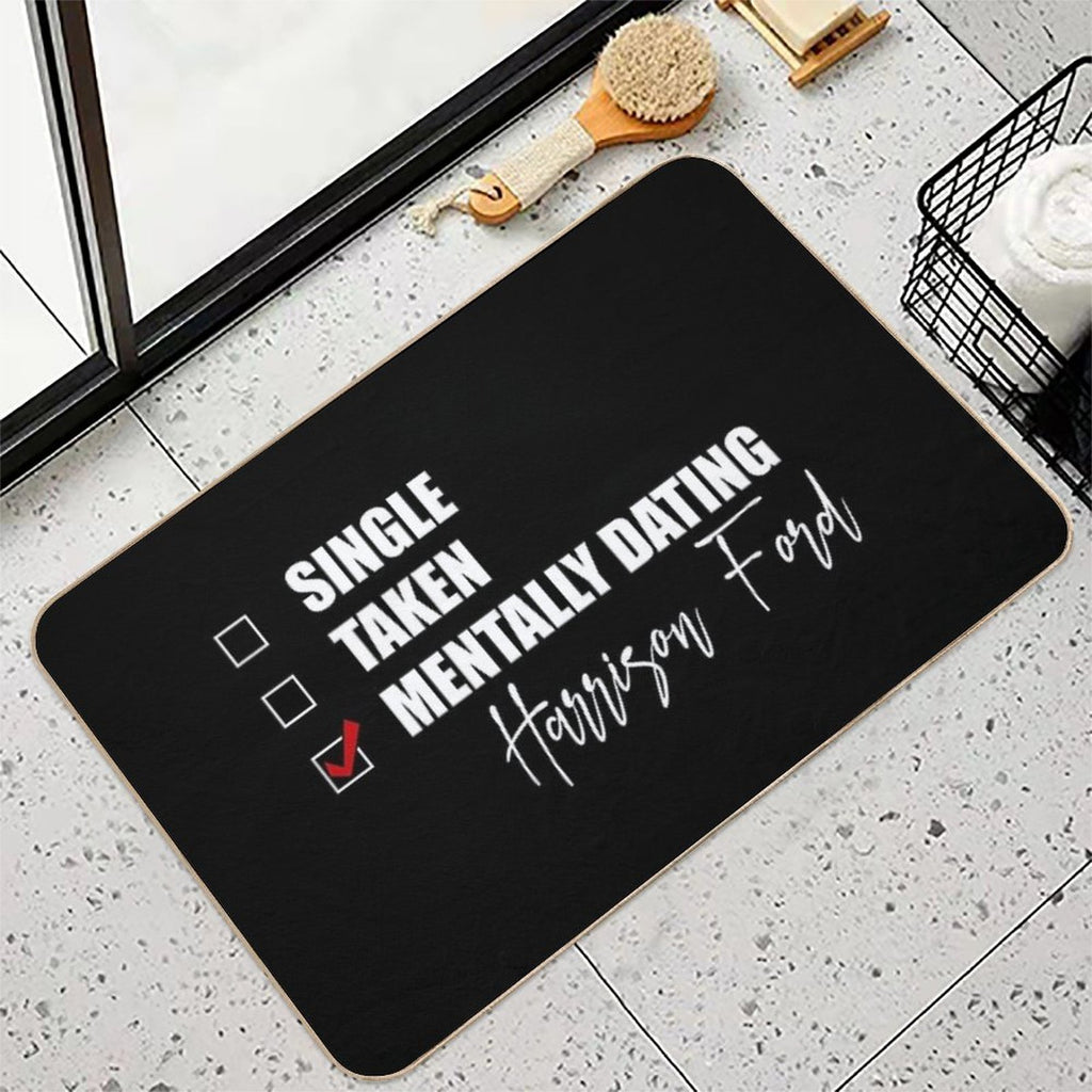 Mentally Dating Harrison Ford  Anti-Trip Bath Mat