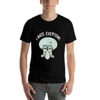 SpongeBob SquarePants Squidward I Hate Everyone  Classic T-Shirt