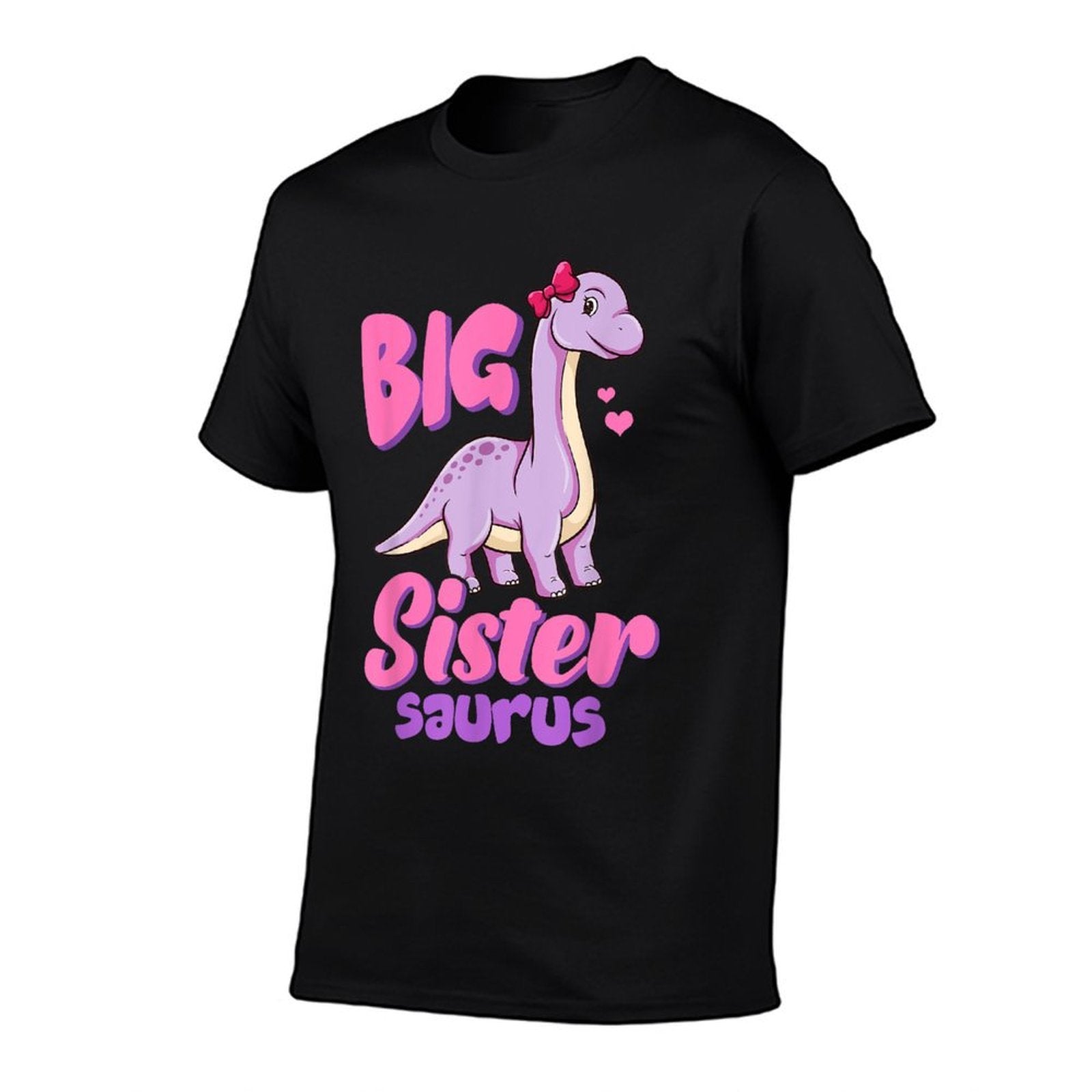 Big Sister Saurus Dinosaur Girl Funny Cute  Durable T-Shirt