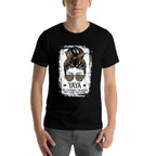 Yaya Like A Normal Grandma Only More Awesome Women Grandma  Rolled Sleeves T-Shirt