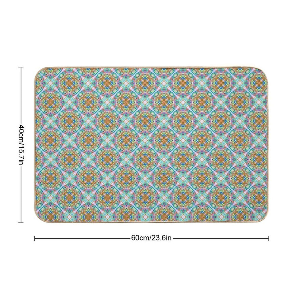 Color Wheel  Pet-Safe Bath Mat