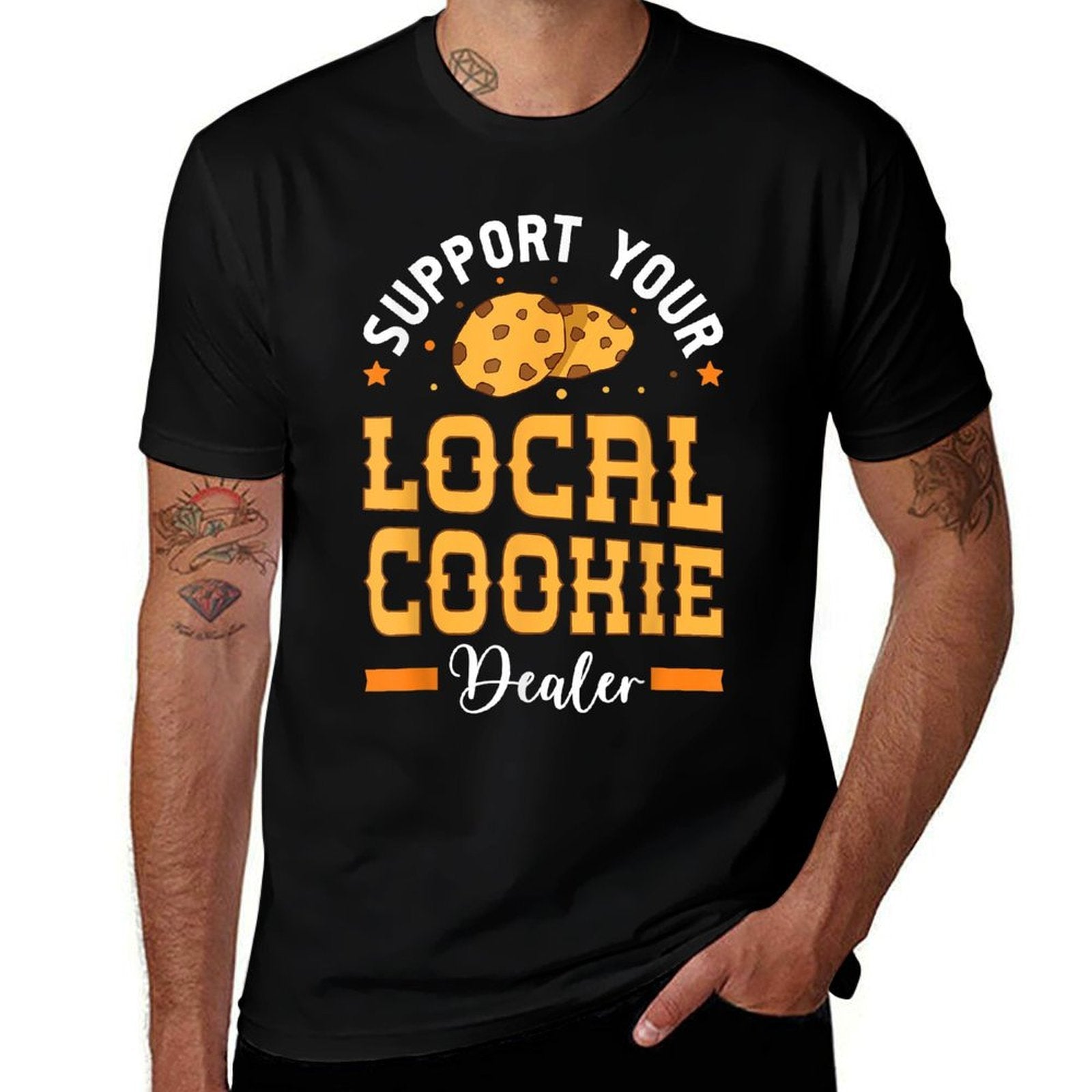 Cookie Dealer  High-quality Stitching T-Shirt