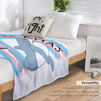 Friend of Blahaj Gift-ready Throw Blanket