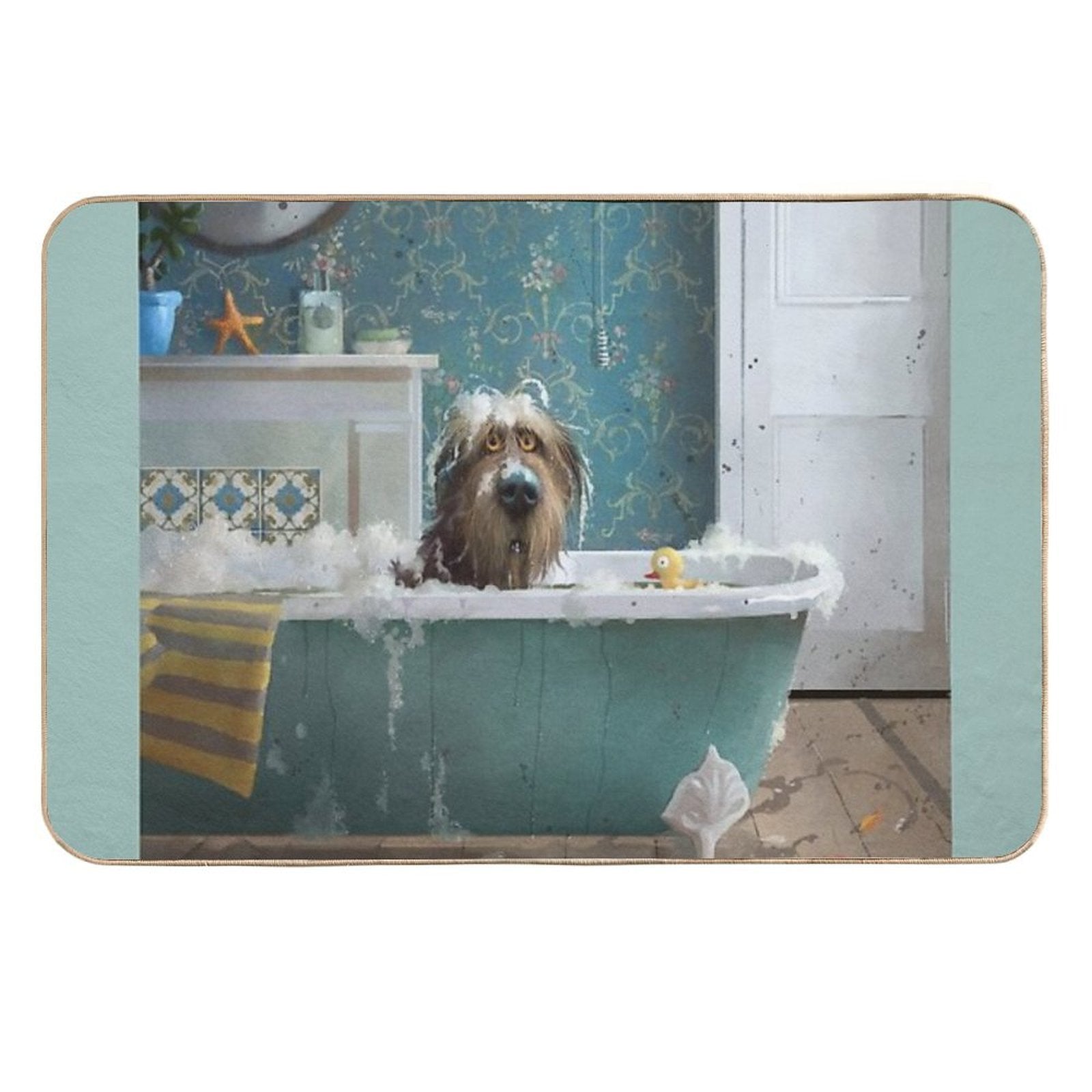Bathtime  Dirt-Trapping Bath Mat