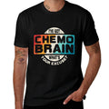 Cancer T Chemo Brain Retro Awareness Gift  Moisture-wicking T-Shirt