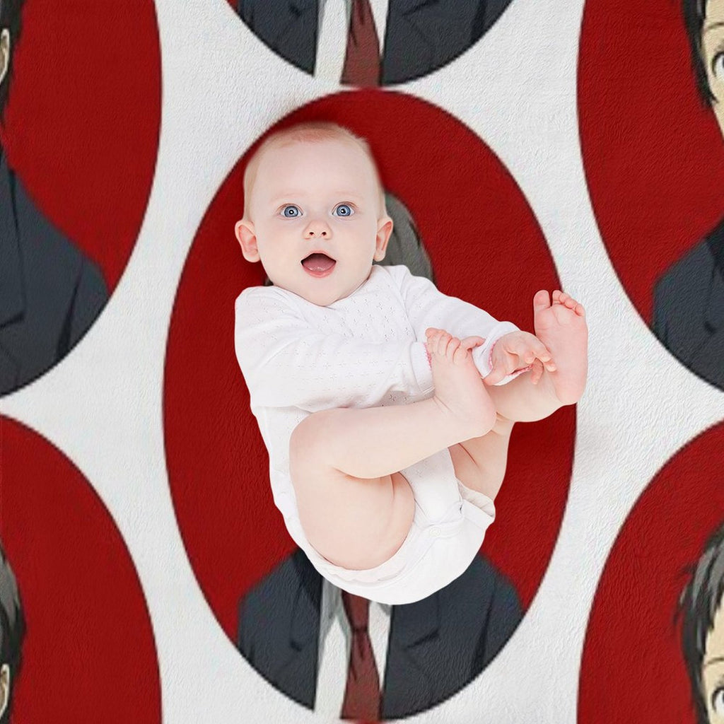 Adachi Portrait Versatility Throw Blanket