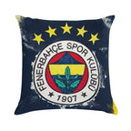 Fenerbahçe 5 Stars Soft High-Density Material Throw Pillow