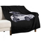 Model X Tesla Motors Sustainable Throw Blanket