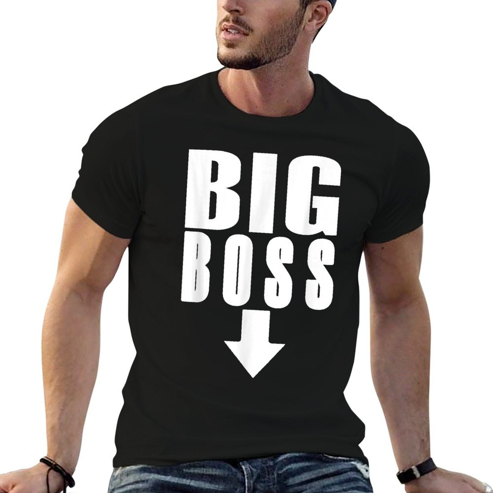 Big Boss , Big Boss  Heathered Texture T-Shirt