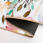 Botanical Floral  Fade-Resistant Bath Mat