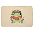 Cute Cowboy Frog Durable Bath Mat