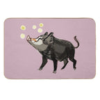 Wild Boar #2  High-Traffic Bath Mat