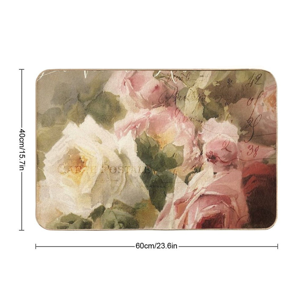 La Vie En Rose  Absorbent Bath Mat