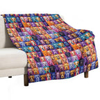 Dogs Pattern Anti-pilling Throw Blanket