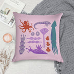 Sea Creatures Soft Style Accent Throw Pillow