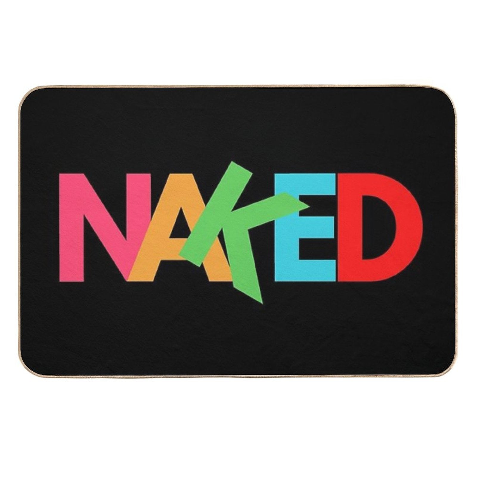 Naked  Non-Slip Bath Mat