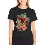 Marvel Iron Man Invincible Dad Fathers Day Comic Retro  Breathable T-Shirt