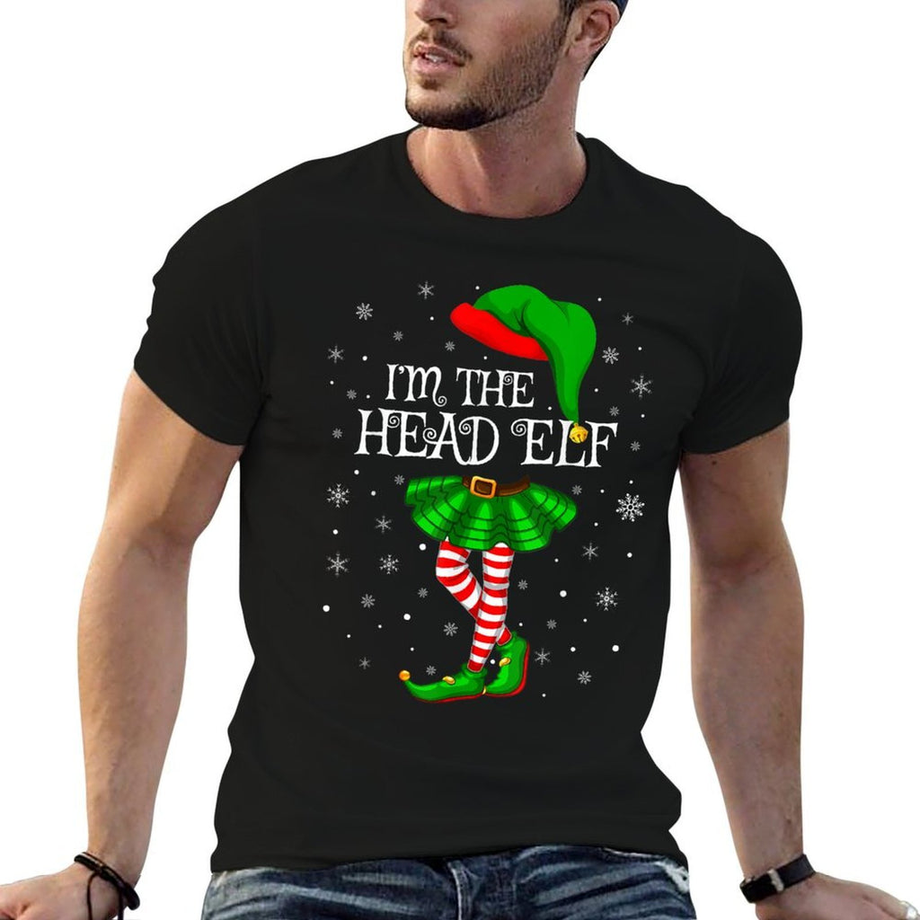 Matching Family Group Im The Head Elf Christmas  Vintage-inspired T-Shirt