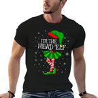 Matching Family Group Im The Head Elf Christmas  Vintage-inspired T-Shirt