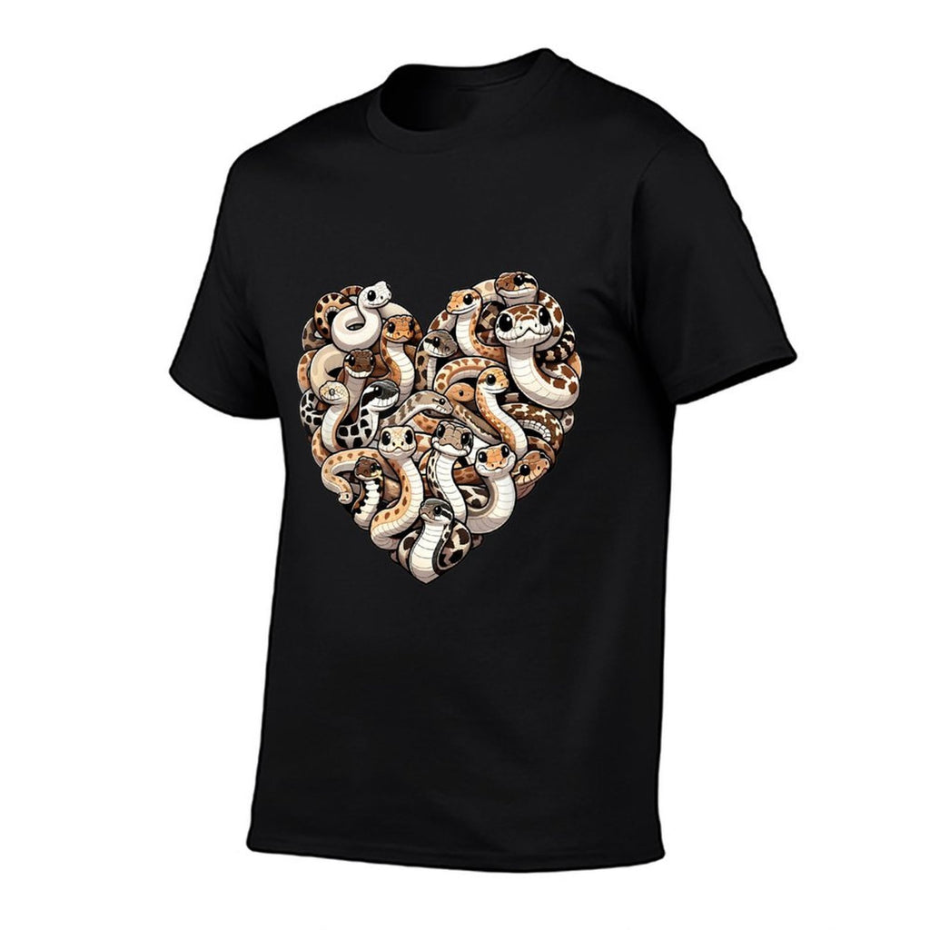 Hognose Snake Lover Puff Adder Snakes  High-quality Stitching T-Shirt