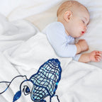 Glitter John Jay College of Criminal Justice Easy Care Throw Blanket