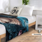 Bill Skarsgard Anti-pilling Throw Blanket