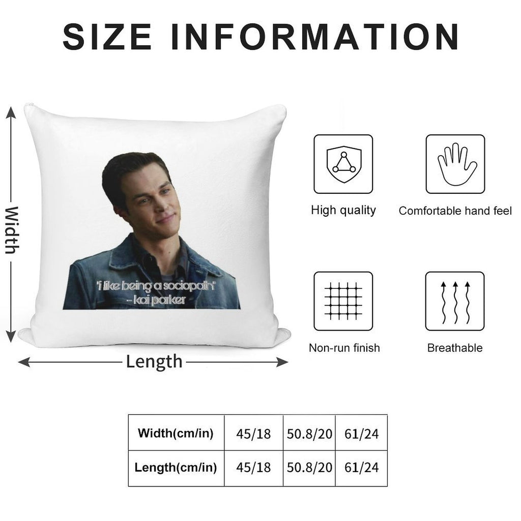 Kai Parker Soft Luxury Feel Throw Pillow