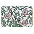 William Morris Wild Rose Wallpaper  Eco-Friendly Bath Mat