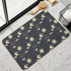 Stars Sun And Moon Durable Bath Mat