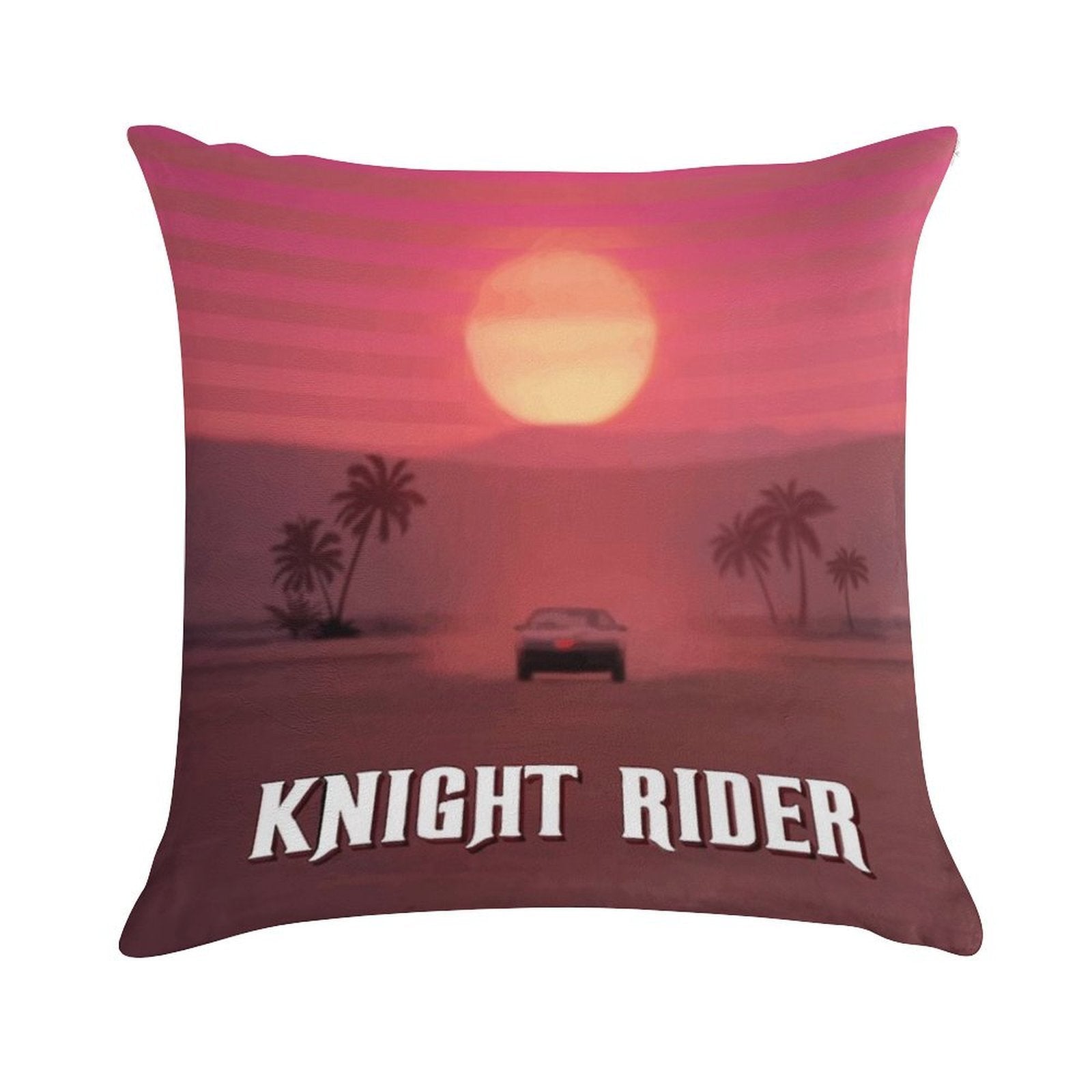 Knight Rider - K2000 Soft Home Decor Throw Pillow