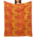Golden Oldie Machine-washable Throw Blanket
