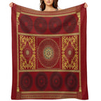 RomanGreek Design Travel-friendly Throw Blanket