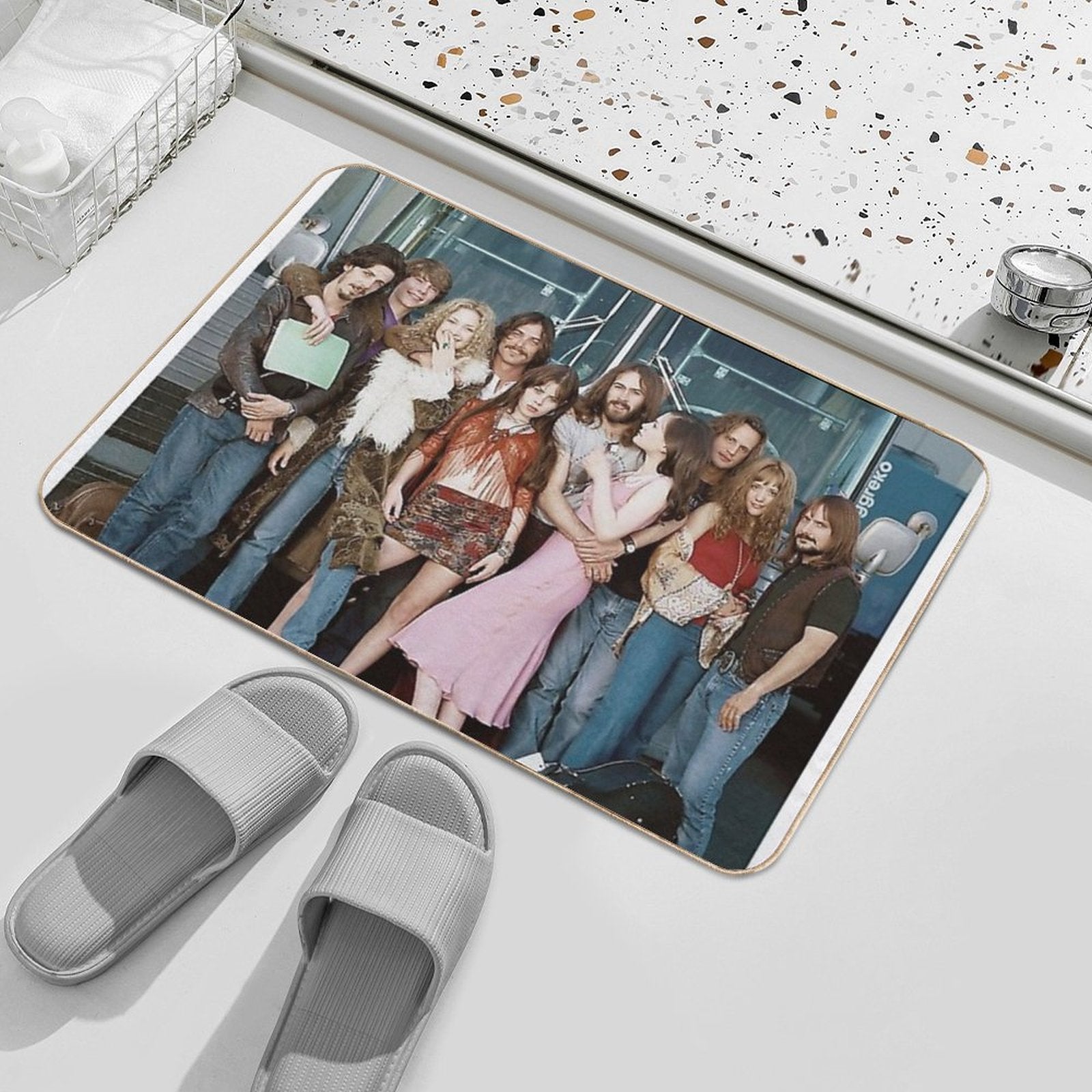 Almost Famous Group Shot  Rapid-Drying Bath Mat