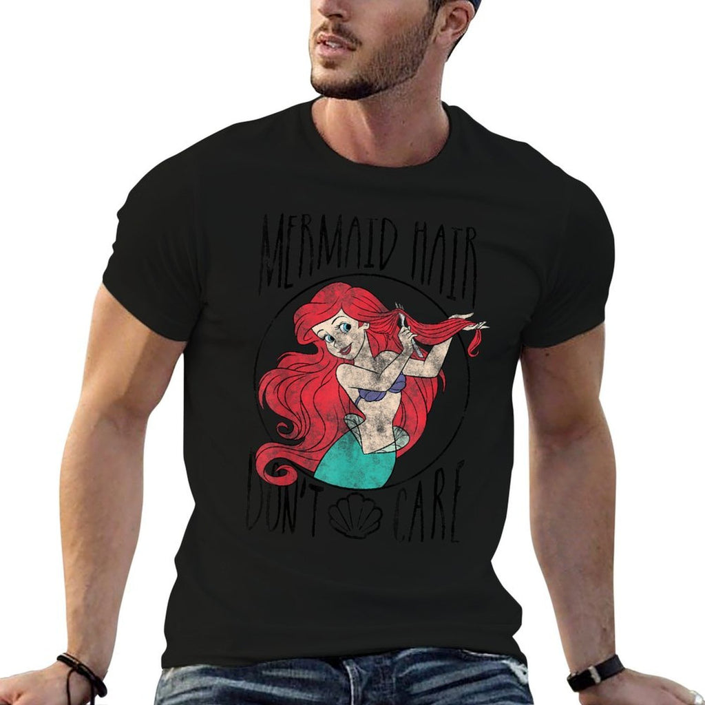 Disney The Little Mermaid Ariel Mermaid Hair Dont Care  Vintage-inspired T-Shirt