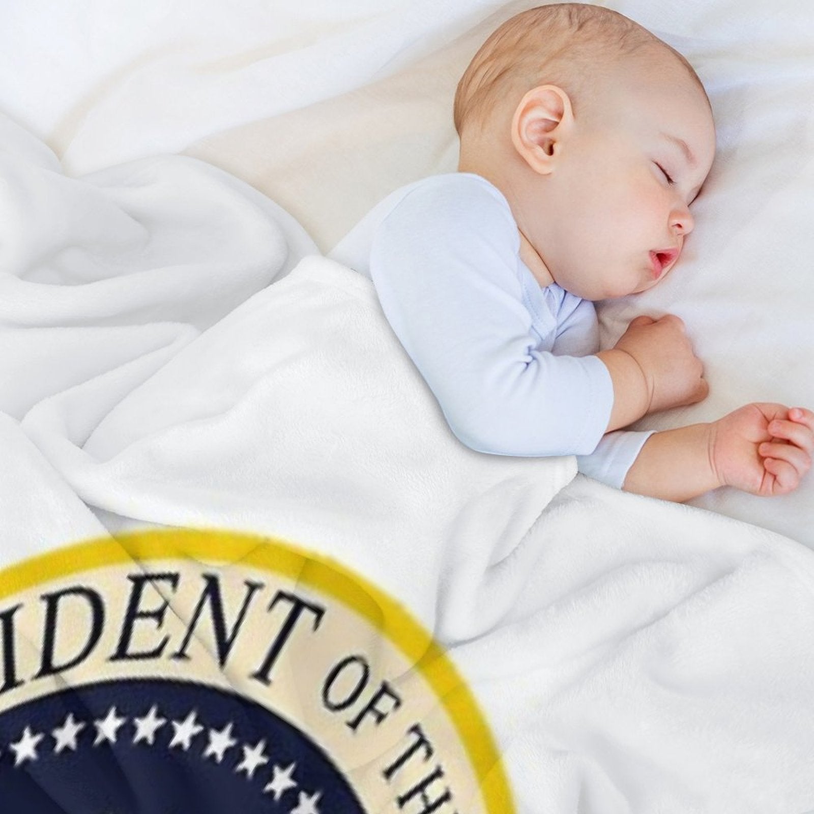 United States Presidential Seal. Seal of The President of The United States Quick-dry Throw Blanket