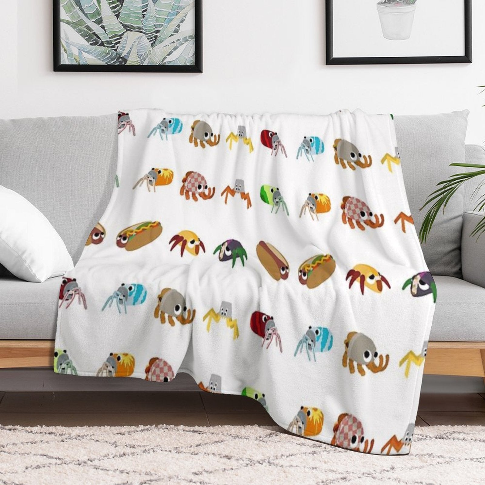 Bugsnax - Fast Food Pack All-season Throw Blanket