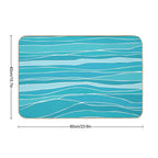 Summer Sea - Inspired by Disney Beach Club  Anti-Trip Bath Mat