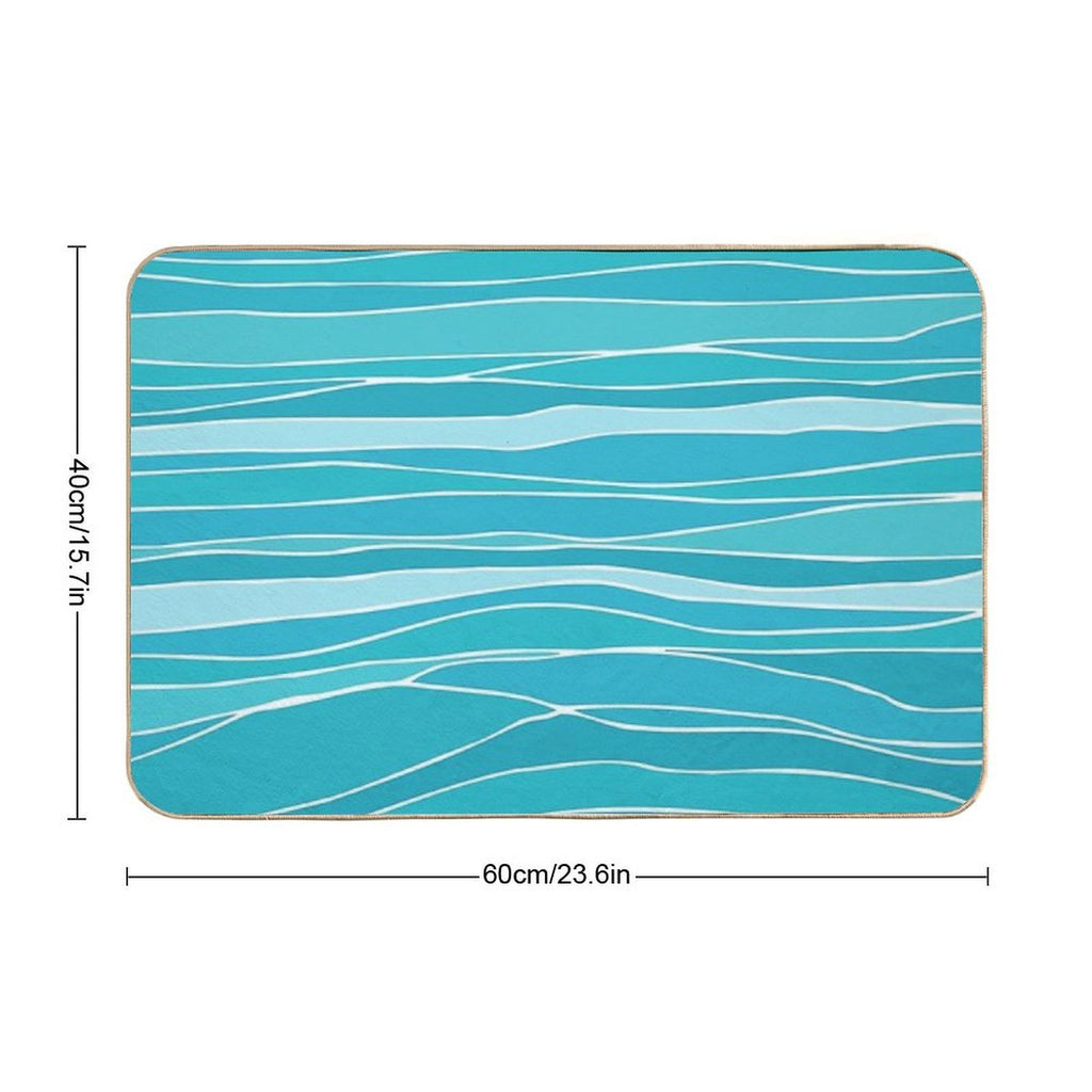 Summer Sea - Inspired by Disney Beach Club  Versatile Bath Mat