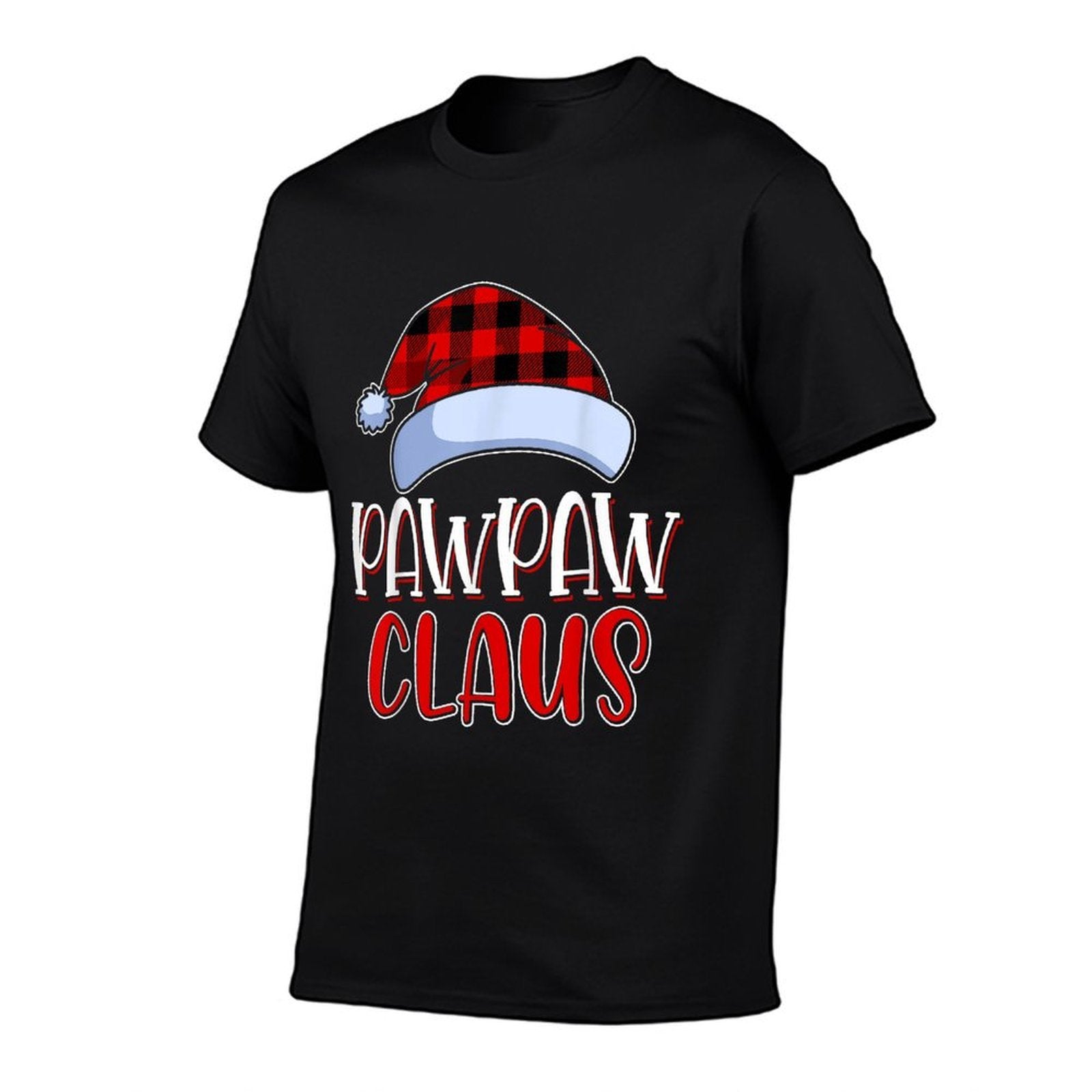 Pawpaw Claus Santa Family Matching Christmas Pajamas Gift  Fade-proof Color T-Shirt