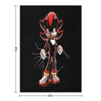 Shadow The Hedgehog Compact Throw Blanket