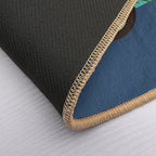 Sunflower Pattern  Pet-Safe Bath Mat