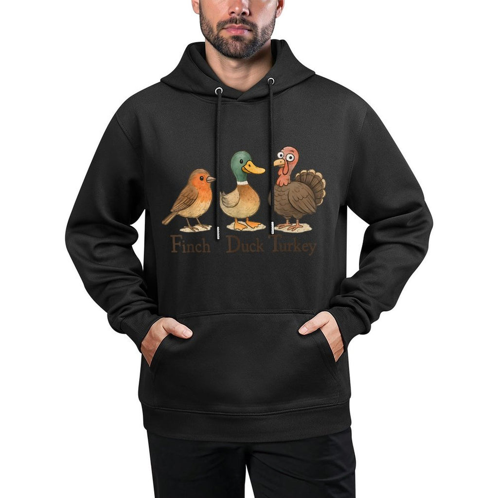 Subtle Bird Anti Trump Shirt Retro Bird Finch Duck Turkey Durable Construction Hoodie