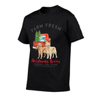 Golden Retriever Christmas Farm Fresh Christmas Trees  Quick-drying T-Shirt
