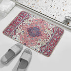 Bakhtiari West Central Persian Rug Print  Stain-Proof Bath Mat