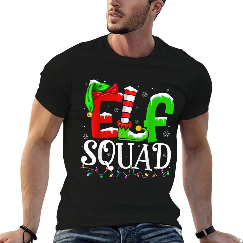 Elf Family Christmass Matching Pajamas Xmas Elf Squad  Classic T-Shirt